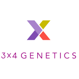 3x4 genetics logo transparent